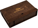 Drewniane pudełko na zdjęcia 15x23cm i pendrive Our Advanture