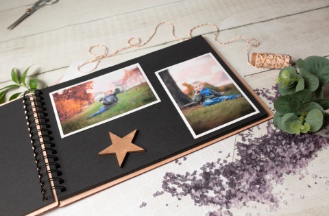 Album drewniany na zdjęcia A5 sklejka brzozowa – baza do personalizacji